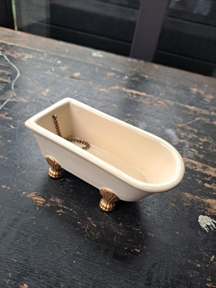 Miniatuur Poppenhuis Bad op Pootjes 1:12, Verzamelen, Poppenhuizen en Toebehoren, Gebruikt, Ophalen