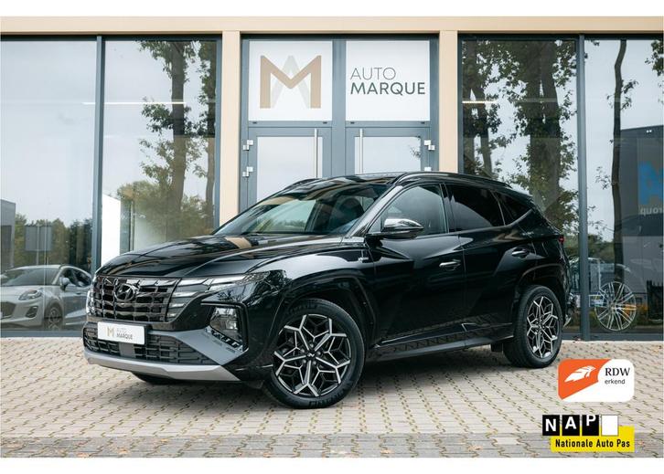 Hyundai Tucson 1.6 T-GDI HEV 230PK | N Line Sky | Panoramada, Auto's, Hyundai, Bedrijf, Te koop, Tucson, 360° camera, ABS, Adaptive Cruise Control