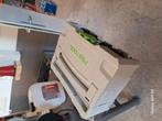 festool stekkerdoos, Doe-het-zelf en Verbouw, Gereedschap | Zaagmachines, Ophalen of Verzenden, Zo goed als nieuw, Minder dan 600 watt