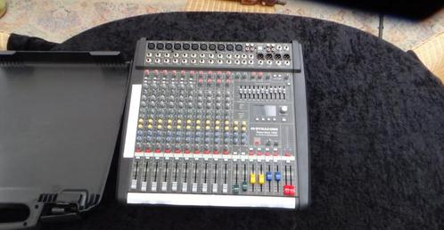 Dynacord PowerMate 1000-3 met tas - 2x1000W, Muziek en Instrumenten, Mengpanelen, Zo goed als nieuw, Ophalen of Verzenden