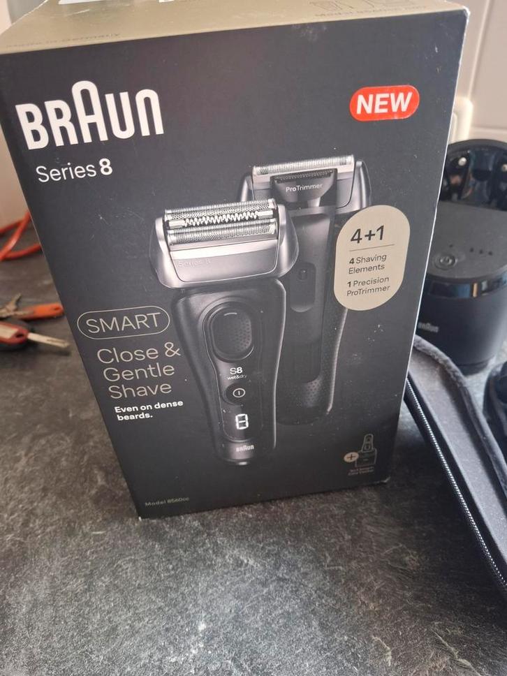 Te koop zgan braun serie 8 scheerapparaat, Sieraden, Tassen en Uiterlijk, Uiterlijk | Gezichtsverzorging, Zo goed als nieuw, Gehele gezicht