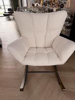 Schommelstoel teddy beige nieuw, Huis en Inrichting, Ophalen, Nieuw, Stof, Teddy