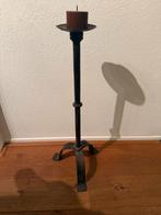 Vintage Metalen Kandelaar, Ophalen, Gebruikt, Metaal, Kandelaar