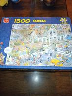 5 jan van haasteren puzzels 1500 stukjes, Ophalen, 500 t/m 1500 stukjes, Zo goed als nieuw