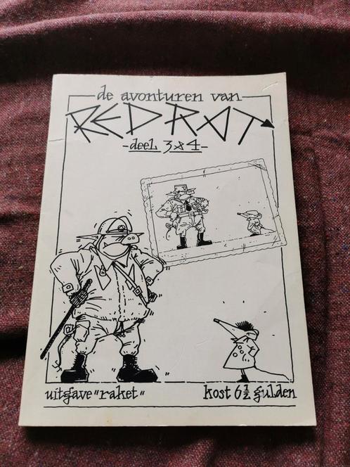 De avonturen van REDRAT deel 3&4 Satirisch SS Stripboek boek, Boeken, Humor, Zo goed als nieuw, Cartoons, Ophalen of Verzenden