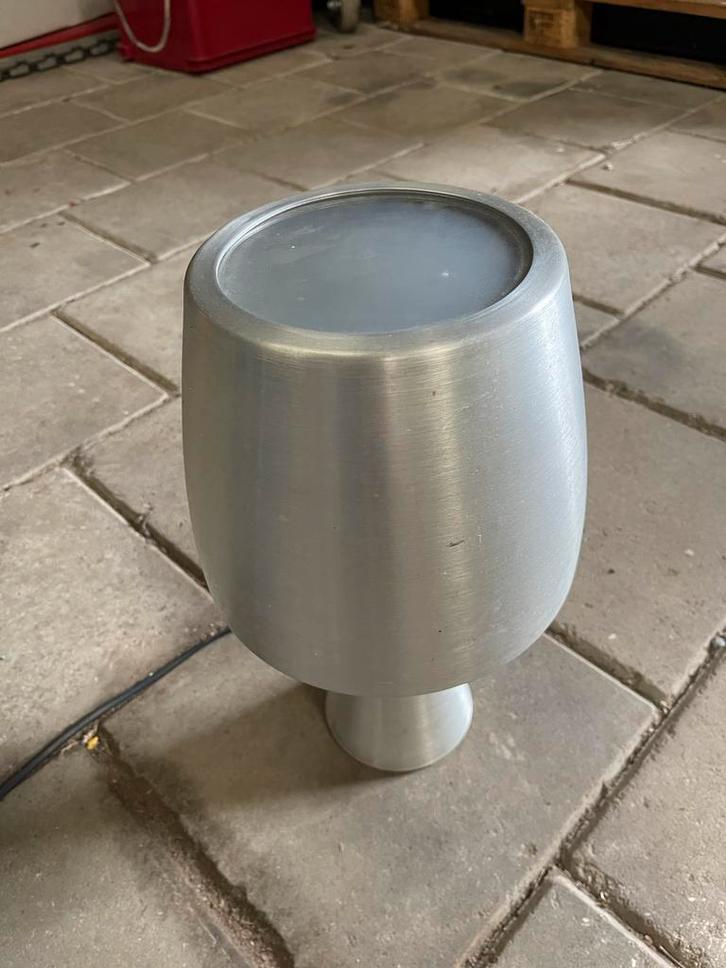 Vintage Schemerlamp - Stijlvol Design, Huis en Inrichting, Lampen | Vloerlampen, Gebruikt, Minder dan 100 cm, Metaal, Ophalen of Verzenden