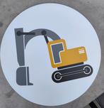 Graafmachine Poster & Muurcirkel, Kinderen en Baby's, Kinderkamer | Inrichting en Decoratie, Ophalen of Verzenden, Nieuw, Wanddecoratie