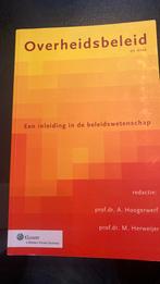 Overheidsbeleid, Ophalen of Verzenden, Zo goed als nieuw, Sociale wetenschap