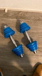 2 halters met 4 x 2,25 kg, 4x1,25kg,4x1,25 kg & 4 x0,75, Sport en Fitness, Fitnessmaterialen, Ophalen of Verzenden, Zo goed als nieuw