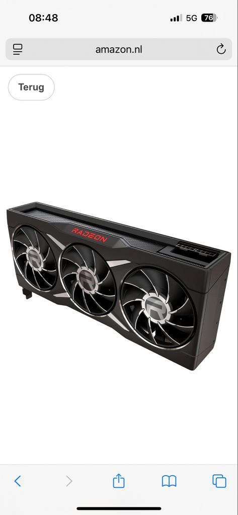 AMD Radeon RX 6950 XT - Zo goed als nieuw!, Computers en Software, Videokaarten, Zo goed als nieuw, AMD, PCI-Express 4.0, GDDR6