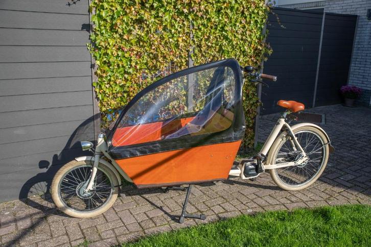 Elektrische Cargo long bike bakfiets van Merk bakfietspuntnl, Fietsen en Brommers, Fietsen | Bakfietsen, Gebruikt, Overige merken