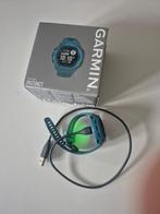 TK Garmin Instinct gps+hartslagmeter Blauw, Sport en Fitness, Hartslagmeters, Ophalen of Verzenden, Gebruikt, Garmin, Met loopsnelheid
