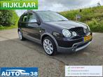 Volkswagen Polo 1.4-16V FUN CROSS-Airco-Trekhaak-Stoel Verwa, Auto's, Voorwielaandrijving, Gebruikt, Zwart, 4 cilinders