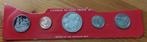 Cayman Islands, 1 cent t/m 50 cents 1982 proof, Verzenden, Noord-Amerika, Zilver