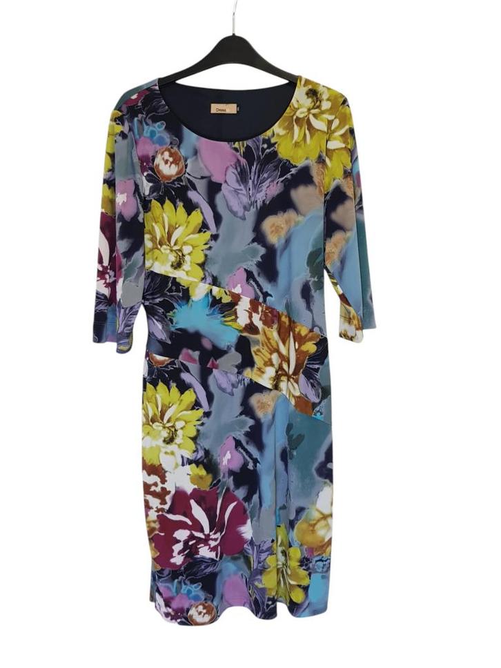 Prachtige DRESSIRE jurk maat XXL., Kleding | Dames, Jurken, Zo goed als nieuw, Maat 46/48 (XL) of groter, Overige kleuren, Knielengte