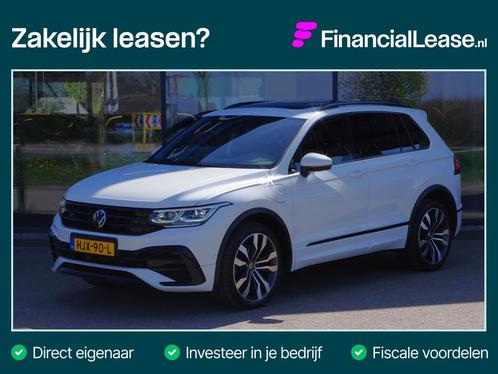 Volkswagen Tiguan 1.4 TSI 245 eHybrid R-Line PHEV BNS+, Pano, Auto's, Volkswagen, Bedrijf, Lease, Financial lease, Tiguan, 360° camera