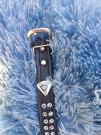 Te koop mooie zwart lederen halsband, Ophalen of Verzenden, Nieuw