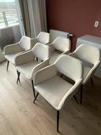 6 Eetkamer Stoelen (Karwei Vera), Huis en Inrichting, Stoelen, Ophalen, Overige kleuren, Zo goed als nieuw, Stof