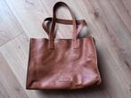 Shabbies leren handtas Libby Cognac, Sieraden, Tassen en Uiterlijk, Tassen | Damestassen, Ophalen of Verzenden, Nieuw, Bruin, Handtas