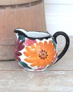 Melkkan Majolica Schramberg “Herfstbloemen”, Ophalen of Verzenden