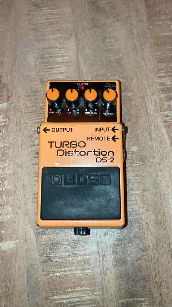 Boss DS-2 turbo distortion, Muziek en Instrumenten, Effecten, Gebruikt, Distortion, Overdrive of Fuzz, Ophalen