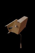 Compacte Vintage Mooi Deens Design Wandlamp, Huis en Inrichting, Lampen | Wandlampen, Ophalen of Verzenden, Gebruikt, Metaal