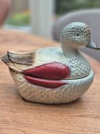 Vintage terrine eend, Huis en Inrichting, Keuken | Servies, Verzenden, Overige stijlen, Aardewerk, Schaal of Schalen