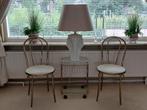 RETRO SET: 2 stoeltjes, een barwagentje en lamp, Ophalen, Huis en Inrichting