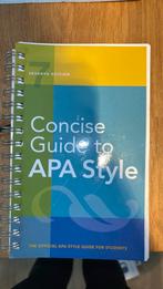 Concise Guide to APA style, Nieuw, Ophalen of Verzenden, WO
