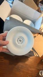 Peeze koffieschotels - 50 stuks, Ophalen, Zo goed als nieuw, Porselein, Kop en/of schotel