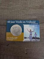 zilver coincard Vredes Vijfje , Vrede en Veiligheid, Ophalen of Verzenden, Koningin Beatrix, Euro's, Zilver
