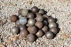 Brocante - Verzameling oude Jeu de Boules ballen!, Antiek en Kunst, Ophalen of Verzenden