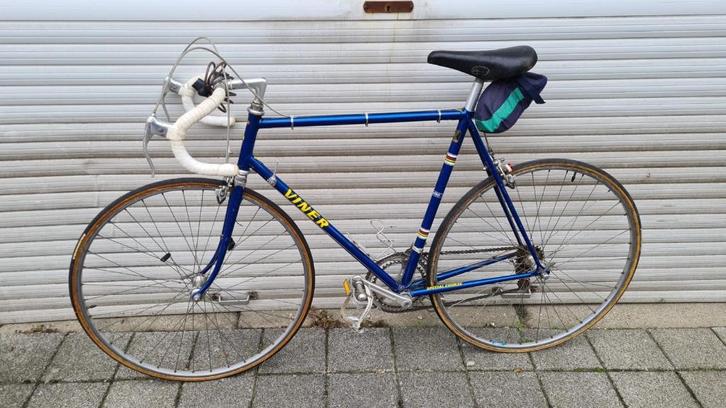 Vintage koersfiets Viner Pistoia special course, 1975, Fietsen en Brommers, Fietsen | Racefietsen, Gebruikt, Heren, Overige merken