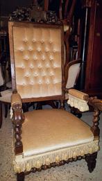 Antiek troon FAUTEUIL, Antiek en Kunst, Ophalen