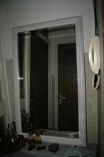 751 Grote Houten Spiegel Facet geslepen 65 cm x 105 cm, Huis en Inrichting, Woonaccessoires | Spiegels, Rechthoekig, Zo goed als nieuw