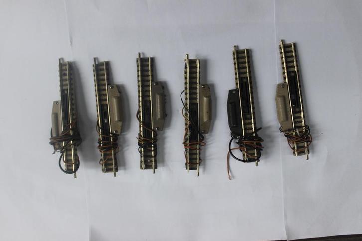 Fleischmann N Piccolo electrische ontkoppelrail, Hobby en Vrije tijd, Modeltreinen | N-Spoor, Gebruikt, Rails, Gelijkstroom, Fleischmann