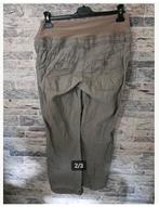 Bruin grijze zwangerschapsbroek maat M h4, Kleding | Dames, Positiekleding, Maat 38/40 (M), H&M, H&M, Bruin