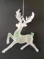 Zeegroen hert 2 kerstornament Kurt S. Adler, Diversen, Kerst, Verzenden, Nieuw
