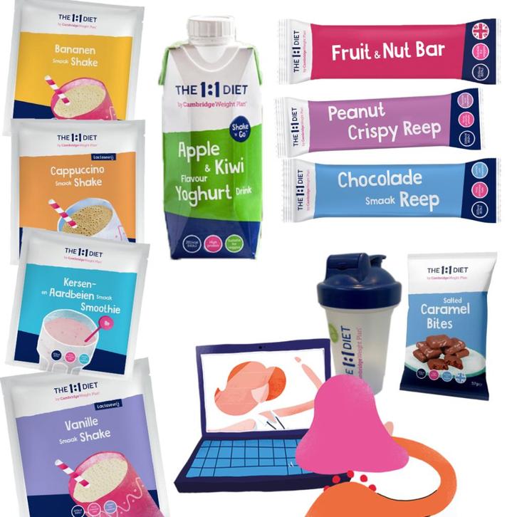 Cambridge producten van het 1 op 1 dieet, Boeken, Gezondheid, Dieet en Voeding, Zo goed als nieuw, Dieet en Voeding, Verzenden