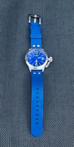 TW steel canteen editie blauw, Sieraden, Tassen en Uiterlijk, Horloges | Heren, Ophalen of Verzenden, Zo goed als nieuw, Staal