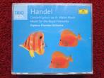 3x CD, Orpheus, Händel Concerti grossi Water Music Fireworks, Verzenden, Classicisme, Zo goed als nieuw, Kamermuziek