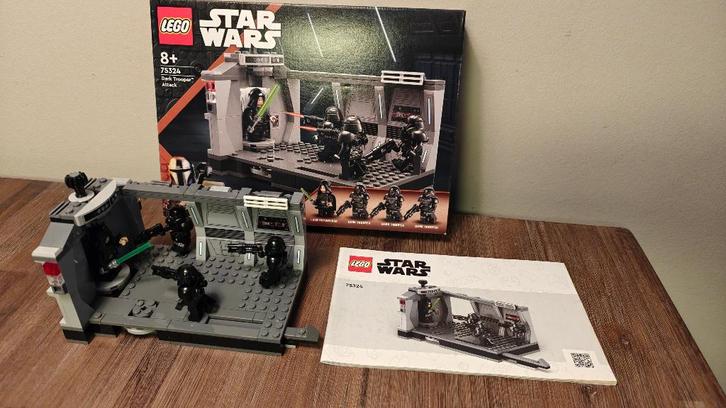 LEGO - Star Wars - Dark Trooper Attack 75324, Kinderen en Baby's, Speelgoed | Duplo en Lego, Zo goed als nieuw, Lego, Complete set