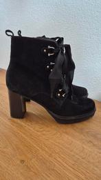 NIEUW Maripe leren enkellaarzen veterboots maat 41 zwart, Kleding | Dames, Zwart, Lage of Enkellaarzen, Nieuw, Ophalen of Verzenden