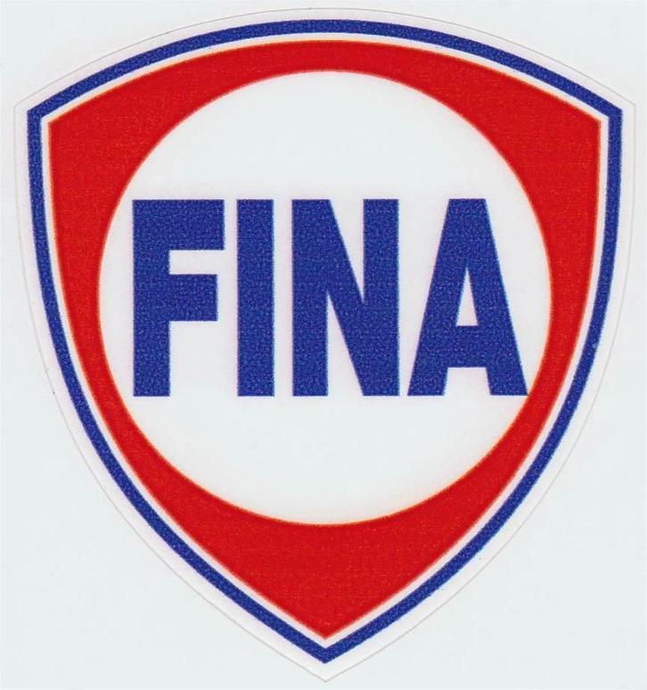 Fina sticker #1, Motoren, Accessoires | Stickers, Ophalen of Verzenden