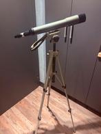Telescoop met statief, Audio, Tv en Foto, Optische apparatuur | Telescopen, Ophalen, Lenzentelescoop (refractor), Met statief