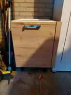 Houtlook klein keukenkastje, Huis en Inrichting, Keuken | Keukenelementen, Ophalen, Zo goed als nieuw, 50 tot 100 cm, Minder dan 100 cm