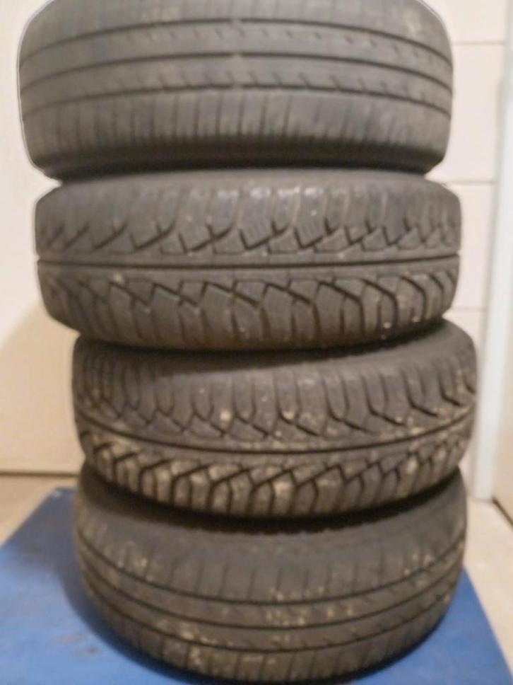 4 MAK Velgen met Banden - 4x100 - Micra 2022, Auto-onderdelen, Banden en Velgen, Banden en Velgen, All Season, 15 inch, 185 mm