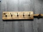 Kapstok met 5 haken - 100x20 cm, Gebruikt, Minder dan 100 cm, Hout, Ophalen