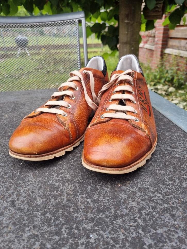 Zgan Italiaanse handgemaakte lederen schoen, Harris maat 10, Kleding | Heren, Schoenen, Zo goed als nieuw, Bruin, Ophalen of Verzenden