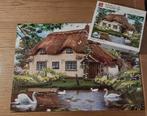 King, cottage collection,  1000 st., Hobby en Vrije tijd, Denksport en Puzzels, Ophalen of Verzenden, 500 t/m 1500 stukjes, Gebruikt